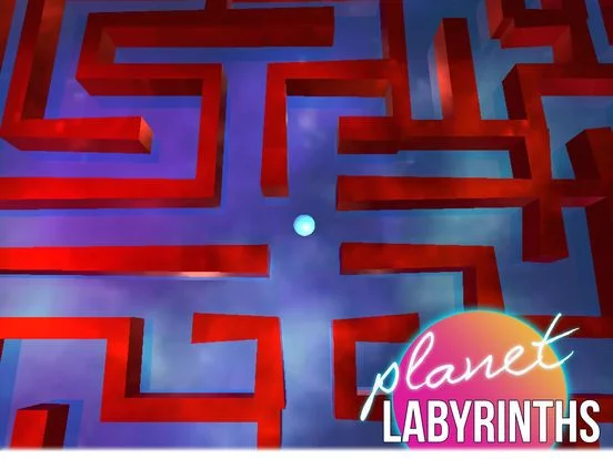 Изображение игры: Planet Labyrinth - 3D space mazes game