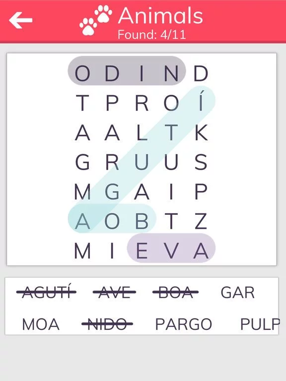 Изображение игры: Word Search Challenge - Find the hidden words