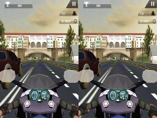 Изображение игры: VR Traffic Bike Rider: Extreme End-less Racing 3D