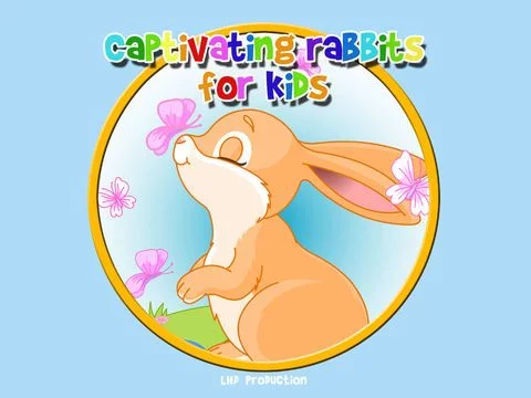 Изображение игры: captivating rabbits for kids - free