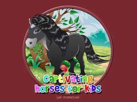 Изображение игры: captivating horses for kids - free