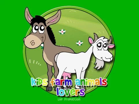 Изображение игры: kids farm animals lovers - free