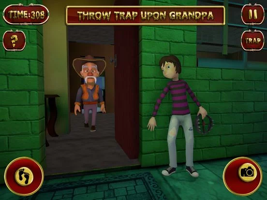 Изображение игры: Creepy Grandpa’s House