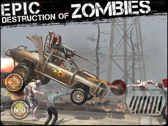 Изображение игры: Zombies, Cars and 2 Girls