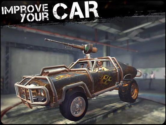 Изображение игры: Zombies, Cars and 2 Girls