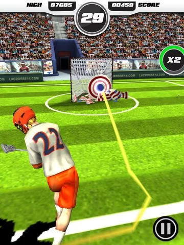 Изображение игры: Flick Lacrosse LITE