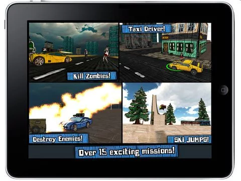 Изображение игры: Cars And Guns 3D FREE