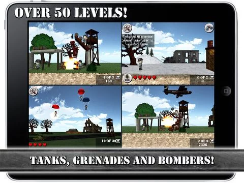 Изображение игры: Angry World War 2 FREE