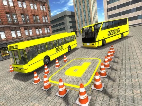 Изображение игры: High School Bus Driver - City Bus Simulator 2017