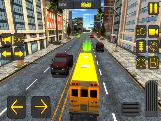 Изображение игры: High School Bus Driver - City Bus Simulator 2017