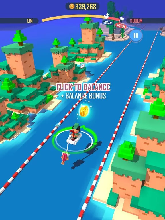 Изображение игры: Jump Rider: Crazy Boat