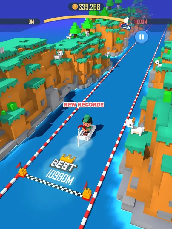 Изображение игры: Jump Rider: Crazy Boat