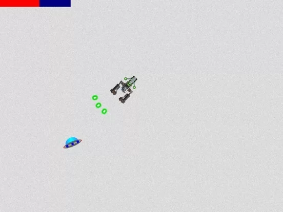 Изображение игры: UFO Dive - Stars