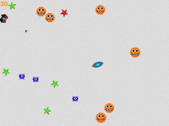 Изображение игры: UFO Dive - Stars
