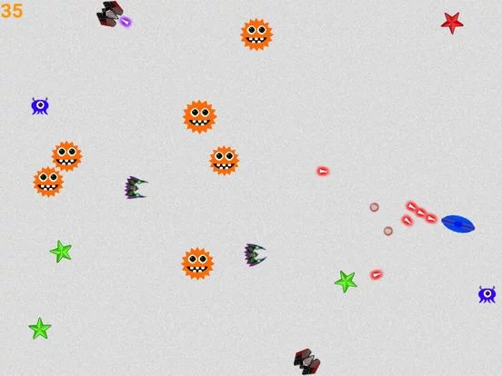 Изображение игры: UFO Dive - Stars