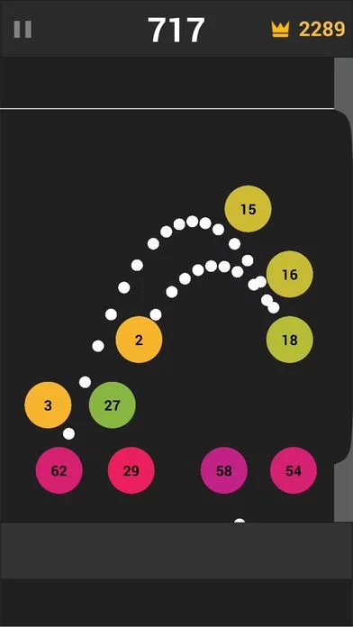 Изображение игры: Pinbounce: Bouncy Balls