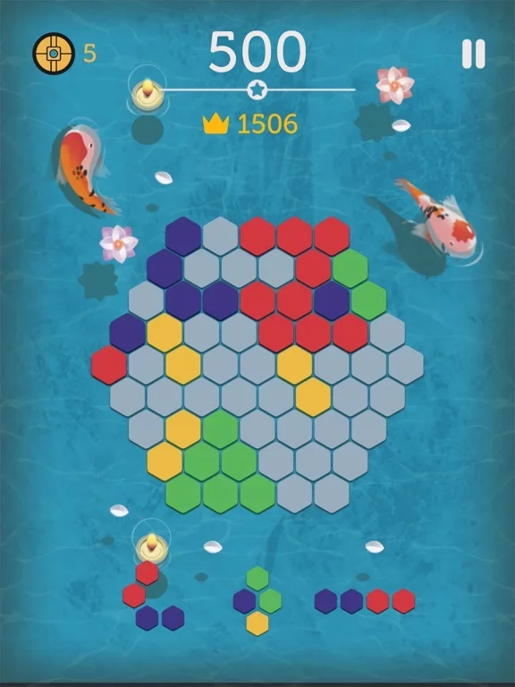 Изображение игры: Zen 6 - Hexa Block Puzzle