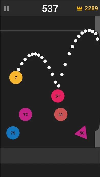 Изображение игры: Pinbounce: Bouncy Balls