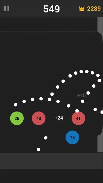 Изображение игры: Pinbounce: Bouncy Balls