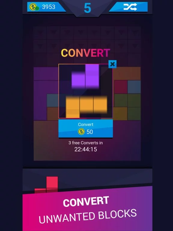 Изображение игры: Neoblox: Colorful Block Puzzle