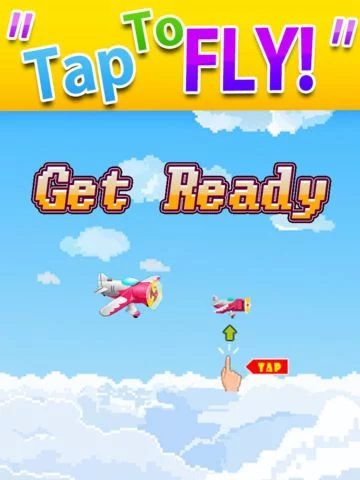 Изображение игры: Ace Flipit Plane - Classic Flappy Flyer FREE