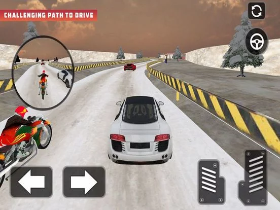 Изображение игры: Moto and Car Fast Racing