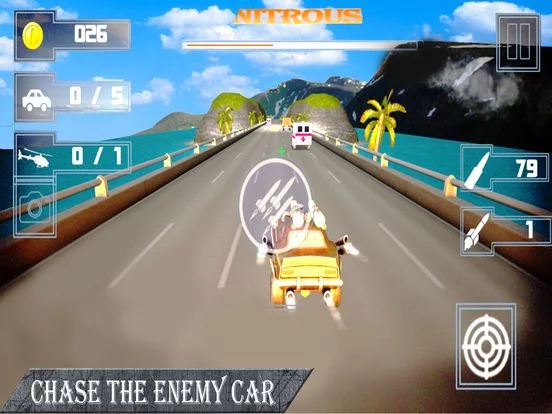 Изображение игры: Weapon Car Rider: Highway Shooting Race-r 3D