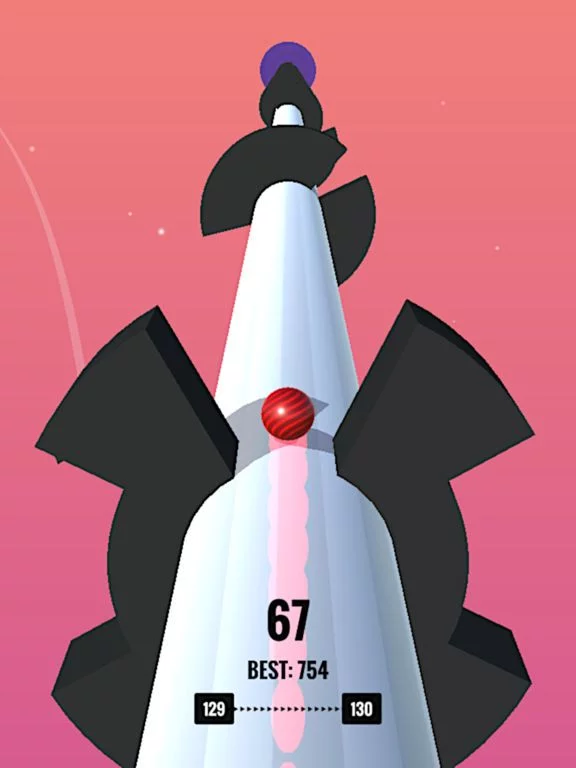 Изображение игры: Spinny Tube
