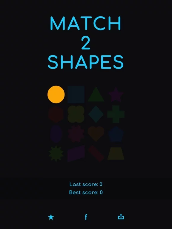 Изображение игры: Match 2 Shapes