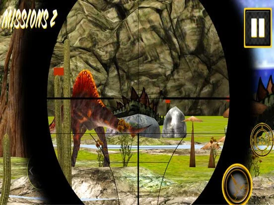 Изображение игры: Jungle Dinosaurs Hunting 3D