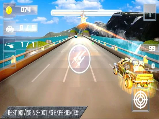 Изображение игры: Weapon Car Rider: Highway Shooting Race-r 3D