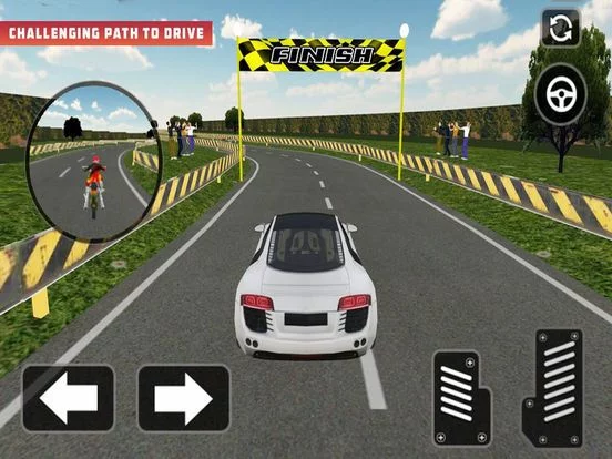 Изображение игры: Moto and Car Fast Racing
