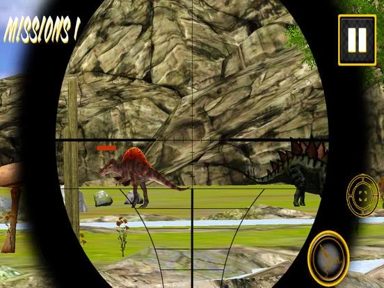 Изображение игры: Jungle Dinosaurs Hunting 3D