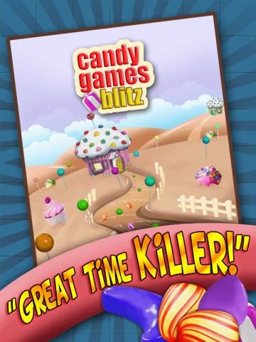Изображение игры: Addictive Candy Games Blitz - The Match-3 Fruit Jelly Mania HD FREE