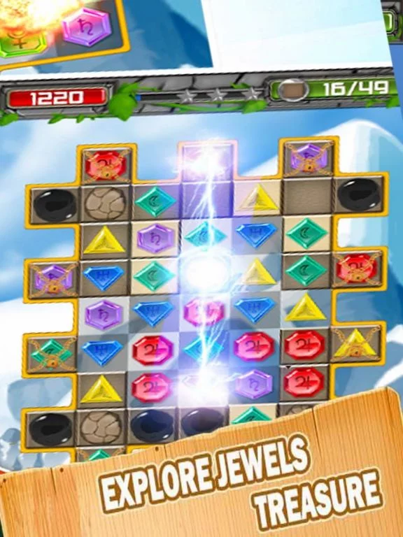 Изображение игры: Match3 Gems Quest