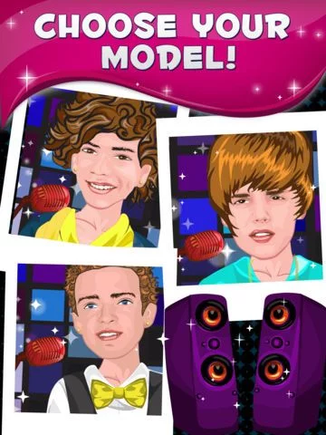 Изображение игры: Virtual Boyfriend Dressup Fever - My Fun Glam Fashion Dress Up Game With Justin for Kids And Girls One Direction Version FREE