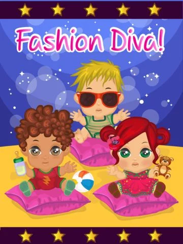 Изображение игры: Baby Dress Up Game For Girls - Beauty Salon Fashion And Style Makeover FREE