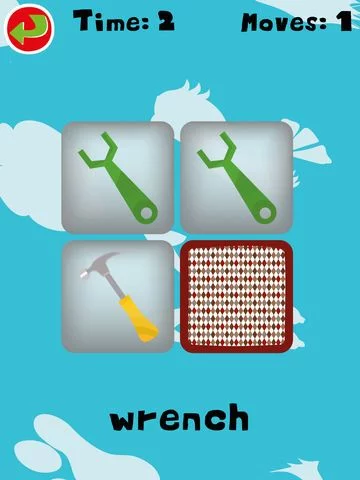 Изображение игры: Match cards to train memory skills!