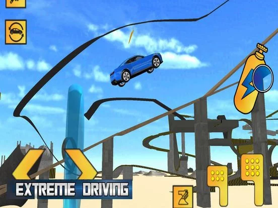 Изображение игры: High Speed Car Stunts Driving