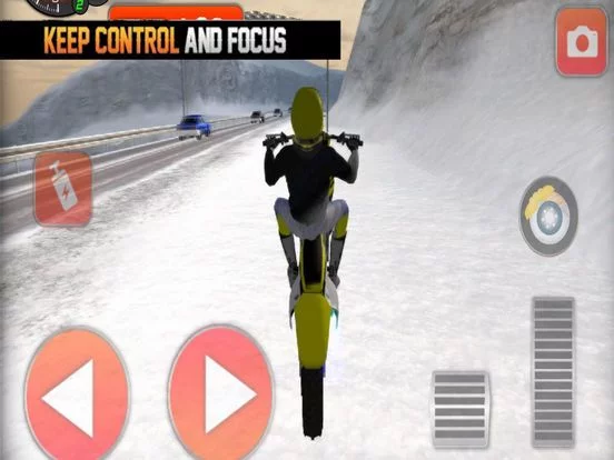 Изображение игры: Xtreme Snow Bike Rider