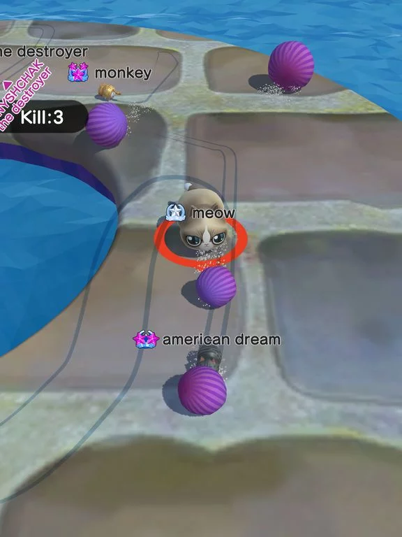 Изображение игры: Cats vs Balls