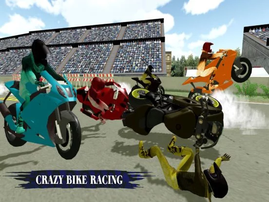 Изображение игры: Motorcycle Storm Rider Racing