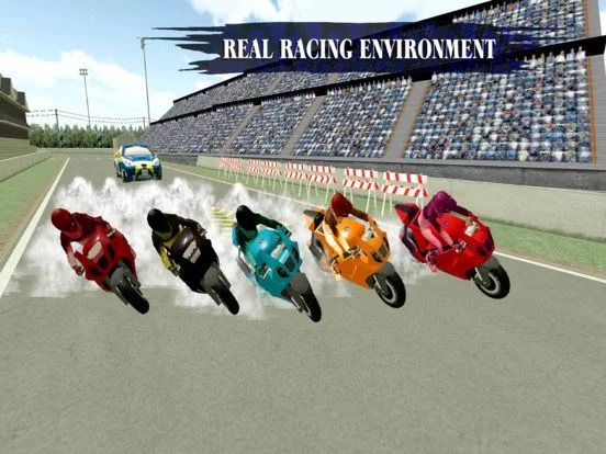 Изображение игры: Motorcycle Storm Rider Racing