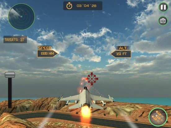 Изображение игры: Jet F21 Air Simulation