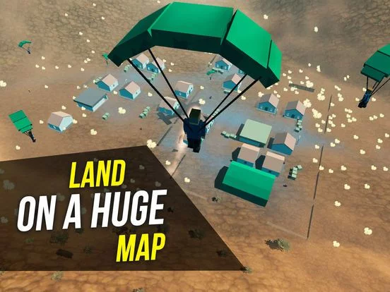 Изображение игры: Pixel Battle Royale Ground Gun