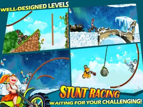Изображение игры: Stunt Racing - Extreme Moto Trials