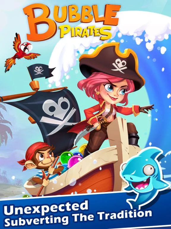 Изображение игры: Bubble Pirates - Bubble Shooter puzzle game!