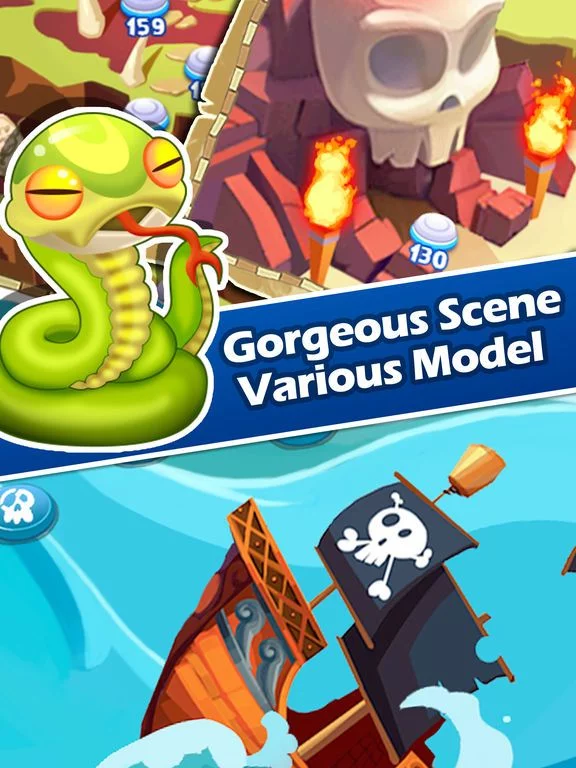 Изображение игры: Bubble Pirates - Bubble Shooter puzzle game!