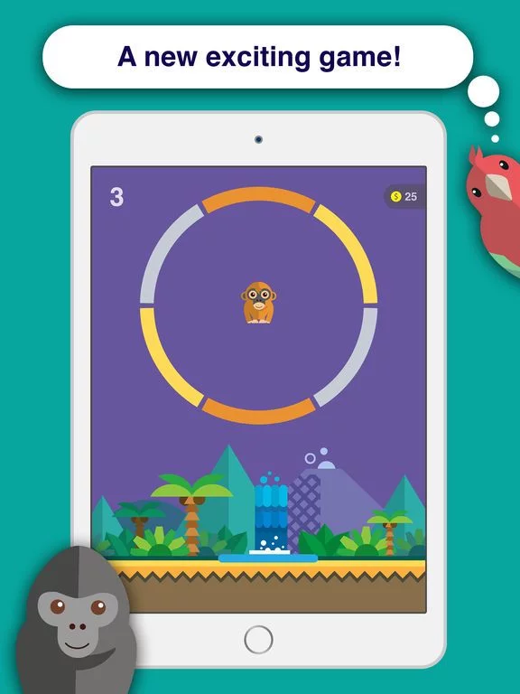 Изображение игры: Bouncy colors - turn and jump