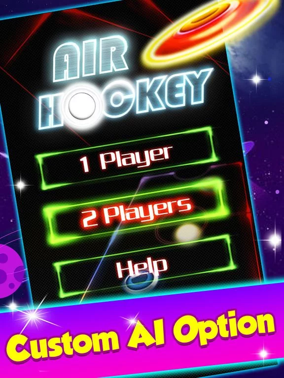 Изображение игры: AE Air Hockey
